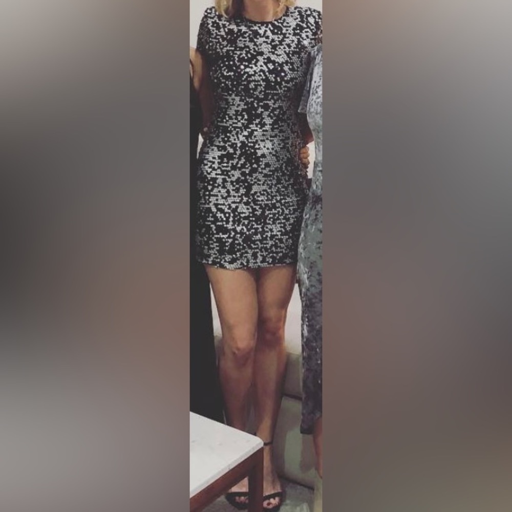 French Connection Dress -cocktail sequined. Size 6